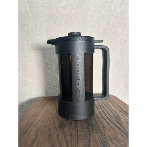Starbucks 8 Cup French Press By BODUM Plastic Beaker, Locking Lid - Picture 1 of 4